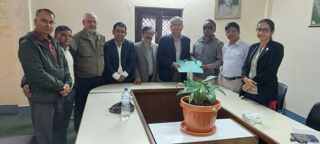 Nawb And Nepal Eye Hospital Handover Mou About Low Vision Program 11