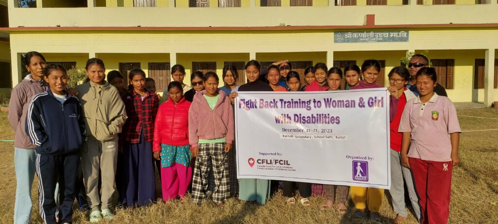 Participants On Fightback Training At Karnali School Tikapur