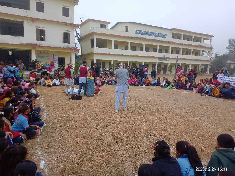 Street Drama At Raghunath, Bauniya