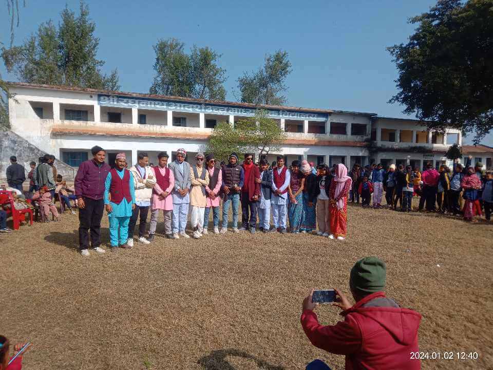 Street Drama At Raghunath School, Bauniya