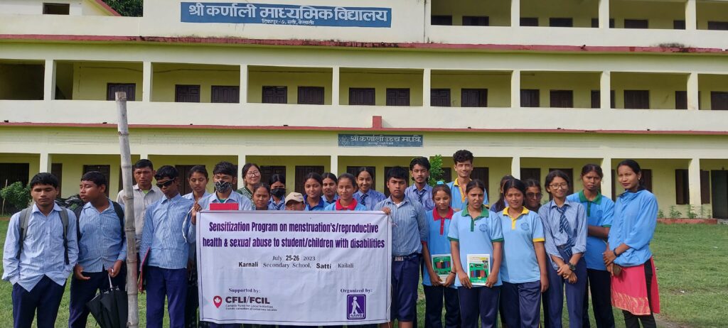 Participants On Sensitization Program On Sexual Abuse And Reproductive Health To School Children Including Visually Imparied Children.